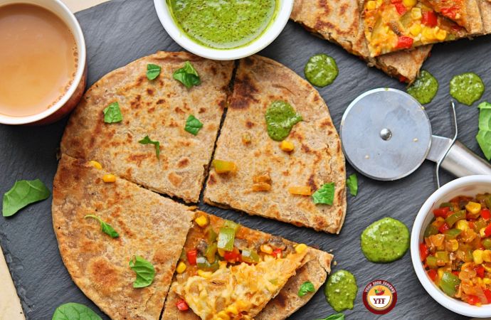 Pizza Paratha