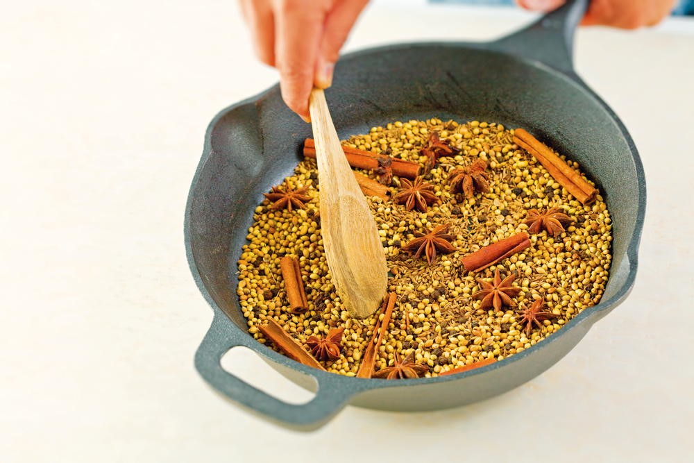 Roasting Whole Spices