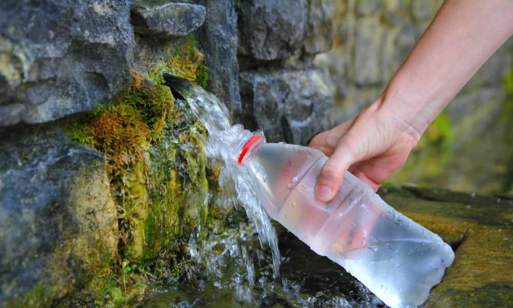 cool and Fresh nepali spring water