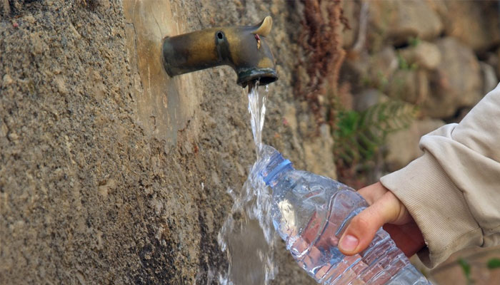 Nepali spring water